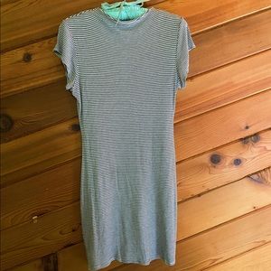 Simple but cute striped mini dress